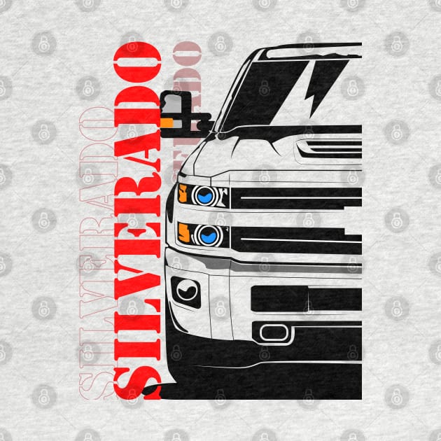 Chevrolet Chevy Silverado 2018 by gaplexio